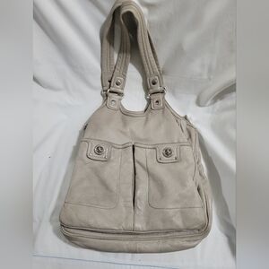 Marc Jacobs 3 Compartment   Genuin Leather Shoulder Bag